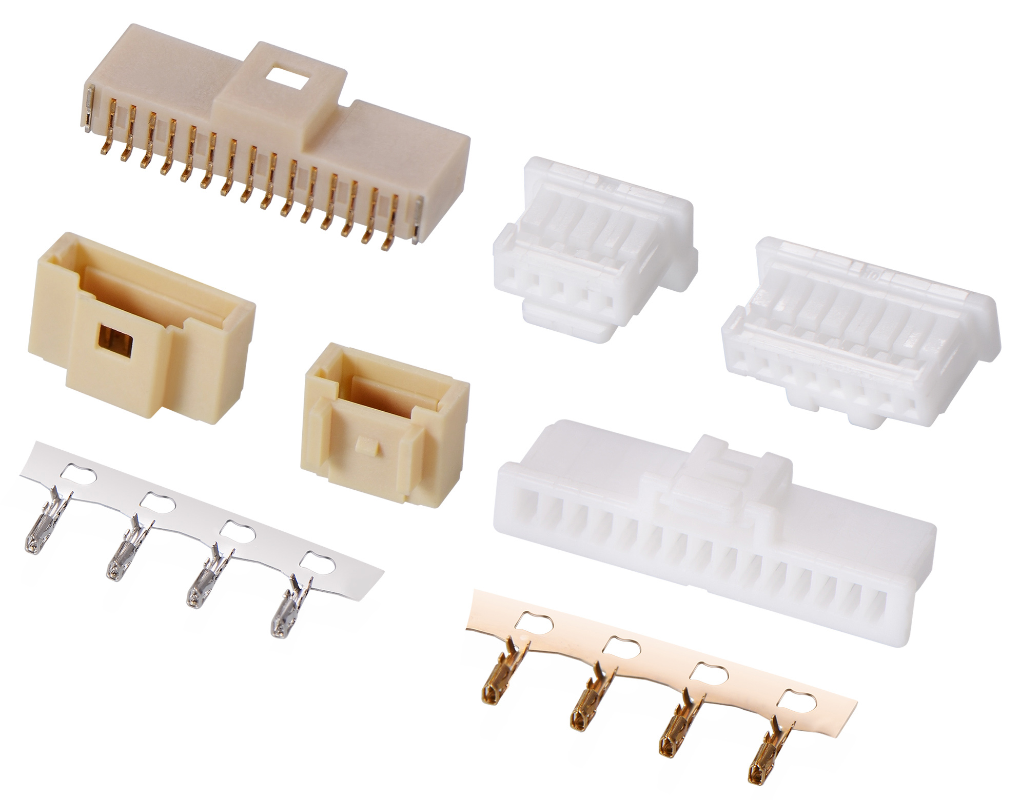 HRS-1004 Series 1.00mm Pitch (.039＂) 线对板连接器