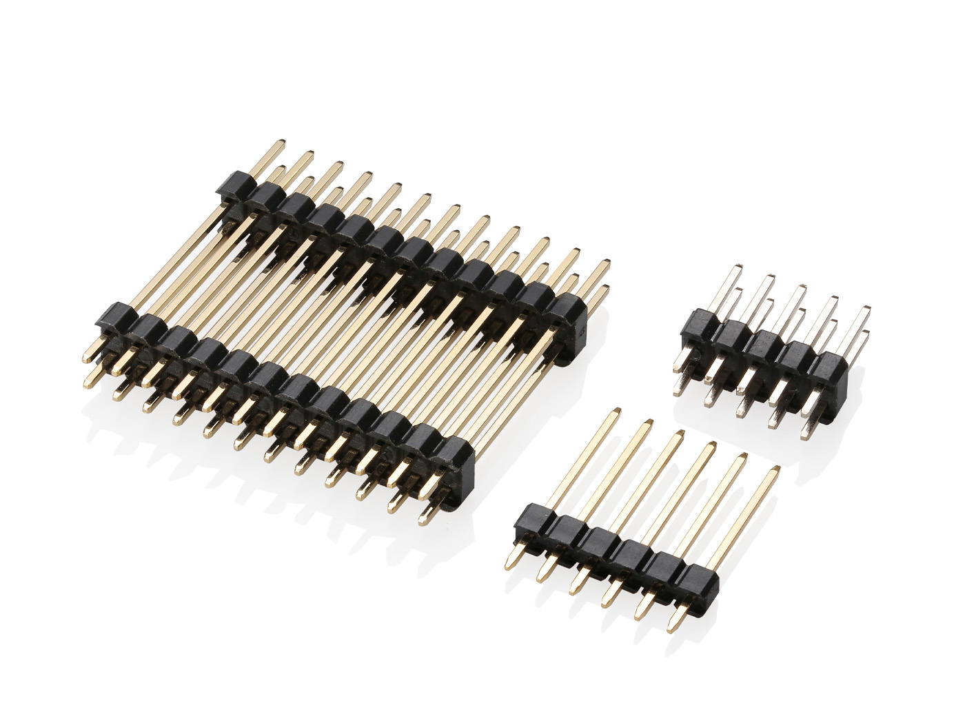 HRS-6501W Series 2.54mm Pitch (.100＂) 排针排母牛角连接器