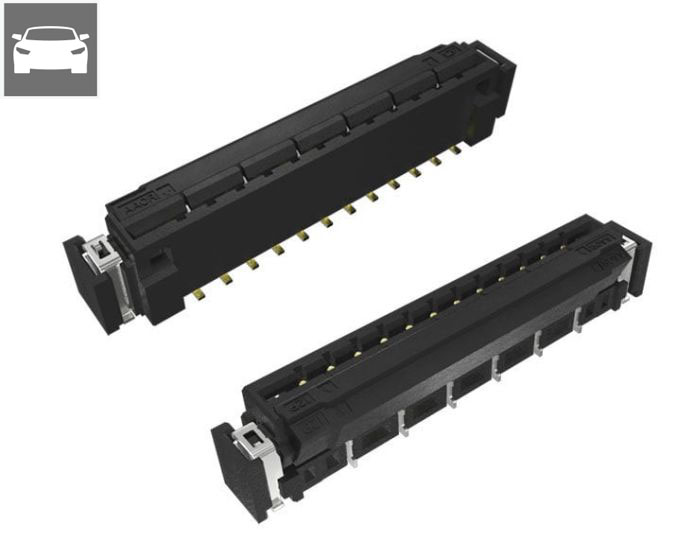 配备自动锁定机构的2.00毫米 FFC/FPC连接器