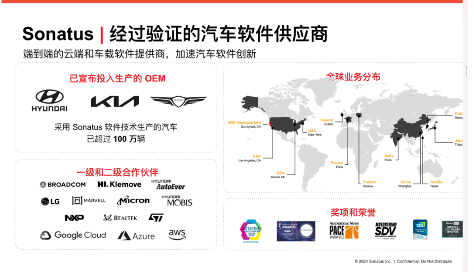 Sonatus：向SDV迈进——一家全球汽车制造商通往灵活的集中式E/E架构之路